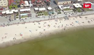 Najazd turystów na Hel. Niemal wszyscy zapomnieli już o pandemii