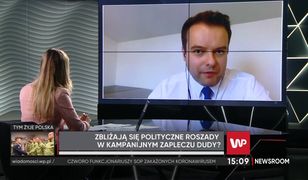 Wybory prezydenckie 2020. Przepychanka w studio. Rafał Bochenek był pytany o Przemysława Czarnka