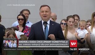 Prof. Adam Bodnar o wypowiedzi prezydenta. "Nie specjalnie wierzę, że konstytucja będzie zmieniana"