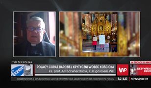 Ks. prof. Alfred Wierzbicki o zachowaniu posłanki Lewicy. "To jest profanacja".