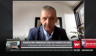 S. Broniarz o powrocie do szkół: "Problem jest i dotyczy bezpieczeństwa"