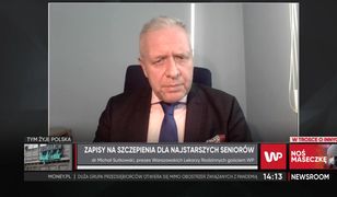 Koronawirus w Polsce. Dr Michał Sutkowski przeprasza seniorów stojących na mrozie