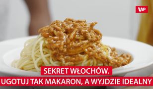Sekret Włochów. Ugotuj tak makaron, a wyjdzie idealny