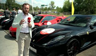 Kawalkada Ferrari jedzie przez Polskę - zobacz ją w akcji