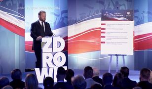 Opole. Łukasz Szumowski na konwencji PiS