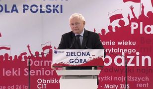 Zielona Góra. Jarosław Kaczyński na konwencji PiS: Musimy zachować swoją tożsamość
