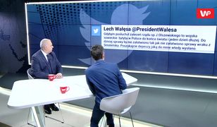 Dosadna reakcja Sasina na wpis Wałęsy o Olszewskim