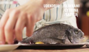 Dorada pieczona z tymiankiem