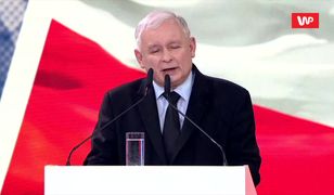 Jarosław Kaczyński na konwencji PiS. Zacytował Agnieszkę Holland