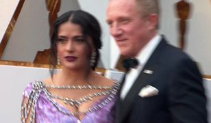 Salma Hayek w najbardziej kontrowersyjnej kreacji oscarowej gali