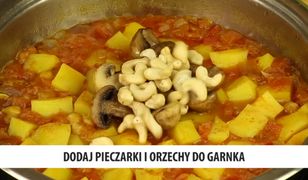 Obiad doskonały - curry z ciecierzycy z dodatkami