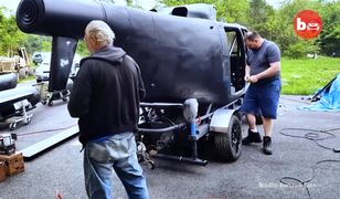 Amfibia zrobiona z wojskowego helikoptera to najlepszy pojazd, jaki dziś zobaczysz