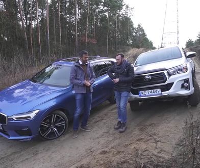 Toyota Hilux Dakar kontra Volvo XC60 B5 - pickupem na co dzień czy SUV-em w teren?