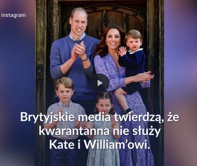 Kwarantanna źle wpływa na związek Kate i Williama?