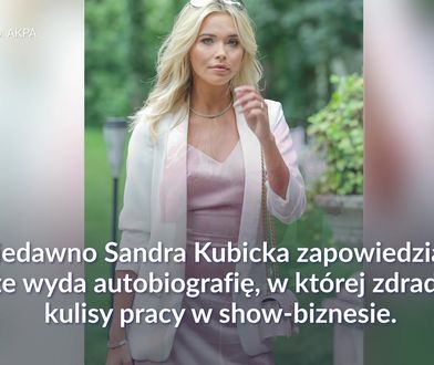 Gwiazdy rozliczają się z przeszłością. Czas na Sandrę Kubicką