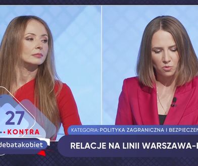 Nagle wyjęła kartkę i poszła "kontra". "Tak czy nie?"