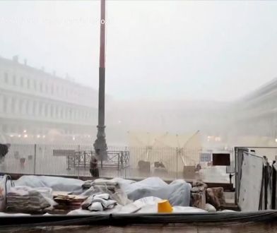 Potężna burza trwała kilka minut. Nagranie z monitoringu w Wenecji