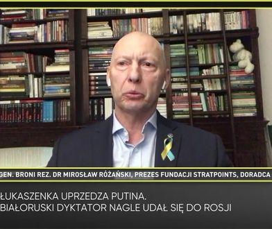 Łukaszenka się złamie? Gen. Różański zaniepokojony