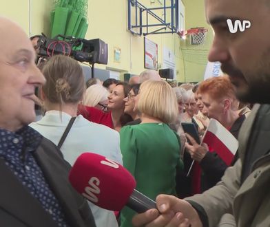 Chciał zadać pytanie Trzaskowskiemu. Rozczarowanie na wiecu