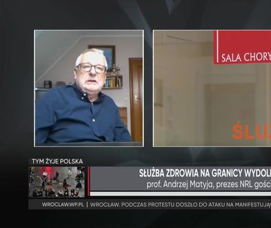 Rekord zakażeń. Prof. Andrzej Matyja: poziom krytyczny został przekroczony