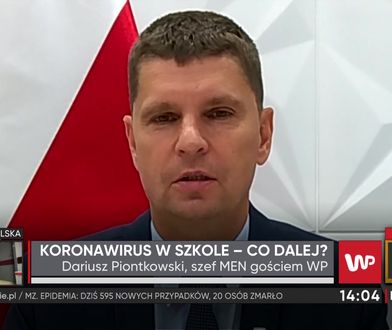 Powrót do szkoły. Dariusz Piontkowski o zakażeniach wśród nauczycieli