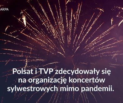 Tak będzie wyglądał sylwester w telewizji