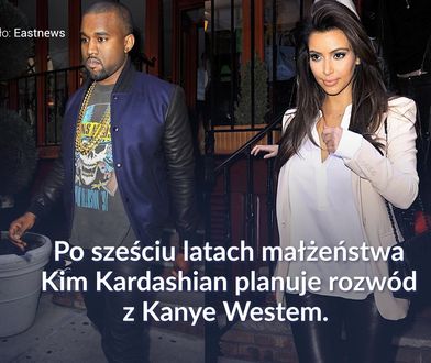 Media nie mają wątpliwości. Kim Kardashian i Kanye West rozwodzą się