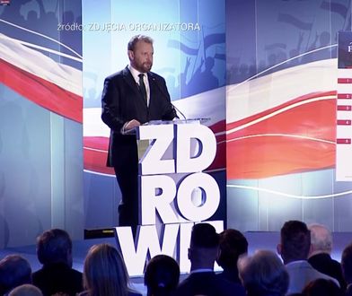 Opole. Łukasz Szumowski na konwencji PiS