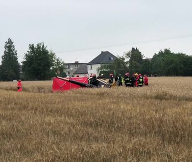 Domecko: katastrofa lotnicza. Helikopter runął na ziemię