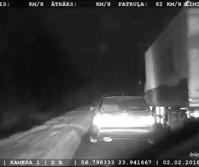 17-latek ucieka przed policją. Przecenił moc silnika i swoje umiejętnosci