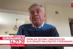 Stanisław Karczewski pracował przy pacjentach, ale testu na razie nie robi. "To byłby wielki błąd"
