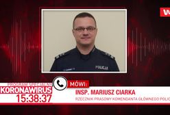 Koronawirus w Polsce. Insp. Mariusz Ciarka o osobach poddanych kwarantannie