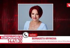 Koronawirus w Polsce. Bernadeta Krynicka odpowiada na zarzuty Jarosława Gowina