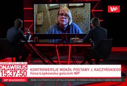 Ilona Łepkowska o prezesie PiS na zamkniętym cmentarzu. Mówi, dlaczego zareagowała