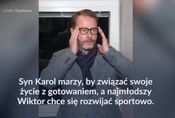 Synowie Artura Żmijewskiego nie poszli w jego ślady
