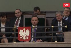 Małgorzata Kidawa-Błońska wykorzystała obecność Andrzeja Dudy w Sejmie. Przypomniała jedną rzecz