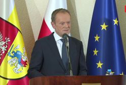 Donald Tusk w Białymstoku. Polityk "wbił szpilę" obozowi rządzącemu