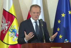 Donald Tusk w Białymstoku. Były premier komentuje kwestię polexitu