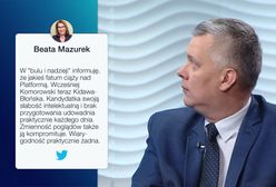 Tomasz Siemoniak doradza europosłance PiS Beacie Mazurek