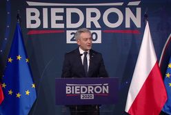 Wybory prezydenckie 2020. Robert Biedroń o Oldze Tokarczuk na konwencji