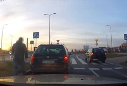 Wysiadł z auta, by pouczyć o suwaku. Nie miał racji, a sprawą zajmuje się policja