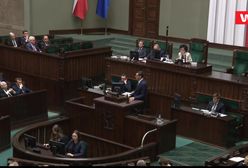 Pierwsze posiedzenie Sejmu. Elżbieta Witek dwukrotnie przerwała Mateuszowi Morawieckiemu