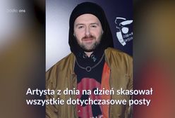Grzegorz Hyży usunął wszystkie posty z Instagrama. Fani zaniepokojeni