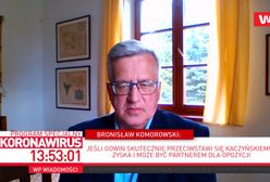 Wybory 2020. Bronisław Komorowski broni Małgorzaty Kidawy-Błońskiej