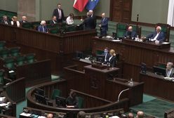 Awantura w Sejmie. "Nie jestem hołotą!". Słowa Jarosława Kaczyńskiego i reakcja opozycji