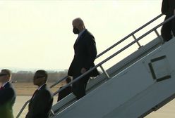 Joe Biden w Polsce. Tak prezydent USA został powitany na lotnisku w Rzeszowie