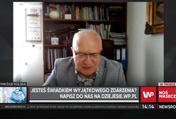 Prof. Simon ujawnił szczegóły udziału w reklamie. "Wyrób tekstylny"