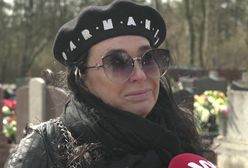 Byliśmy na grobie Krawczyka. Ewa Krawczyk: "Nie radzę sobie"