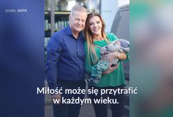 Zostali ojcami w późnym wieku. Matki ich dzieci są dużo młodsze