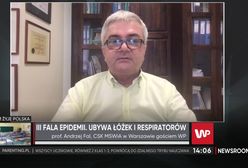Koronawirus atakuje. Kiedy tańce na stole? Prof. Fal prosto z mostu